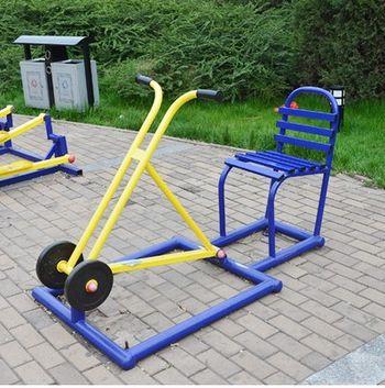坐式拉力器 小区室外健身器材 公园户外健身路径 老年人体育器材